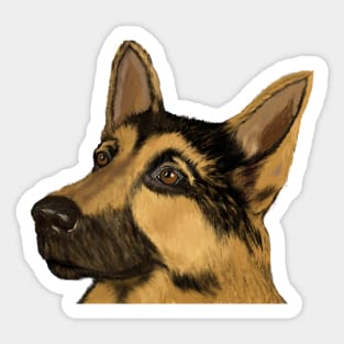 German Shepherd Sticker